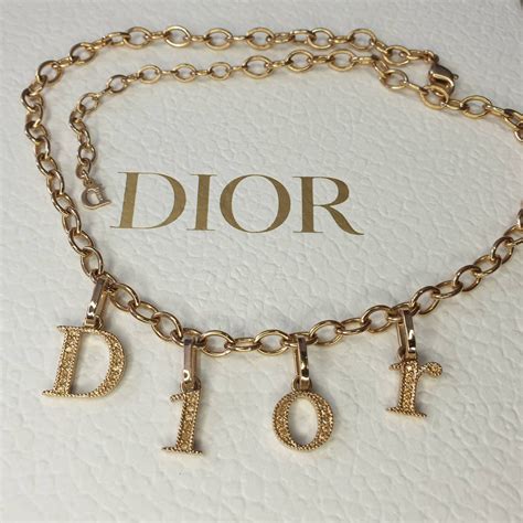 cristian dior kette|dior modeschmuck.